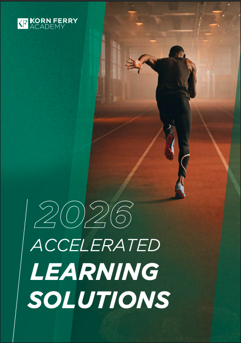 2026 Korn Ferry Academy Course Catalogue cover